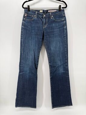 AG Jeans Angel Low Rise bootcut jeans Extended 28R dark blue y2k 2000s long